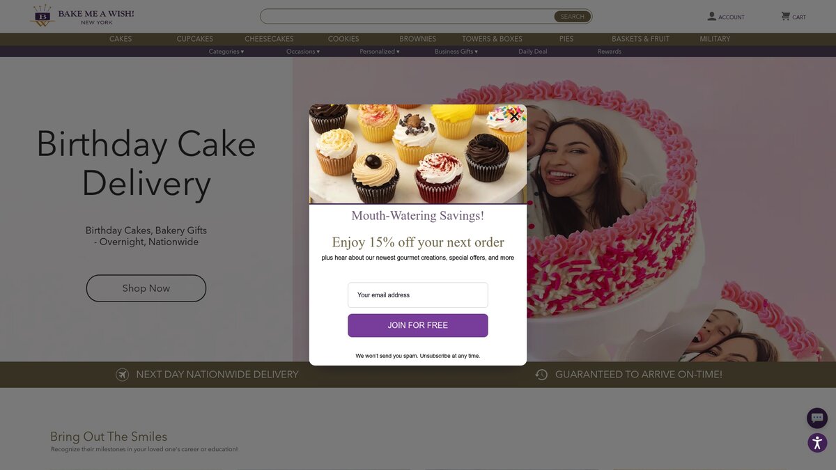https://bakemeawish.com