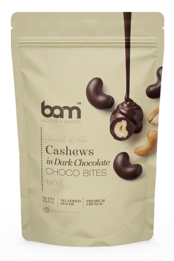 Indijski oreščki v temni čokoladi, 90g