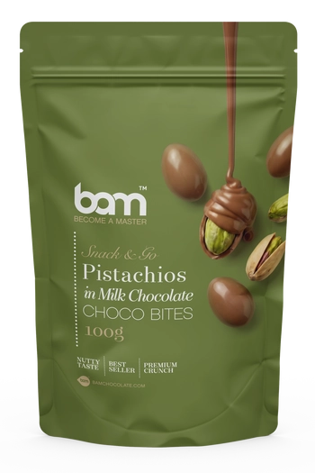 Pistacije v mlečni čokoladi,100g