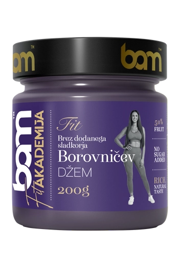 FIT Borovničev džem brez dodanega sladkorja, 200g