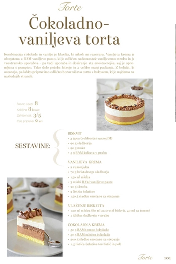 Knjiga receptov: Torte