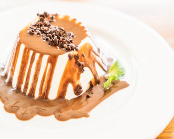 panna cotta s toffe omako